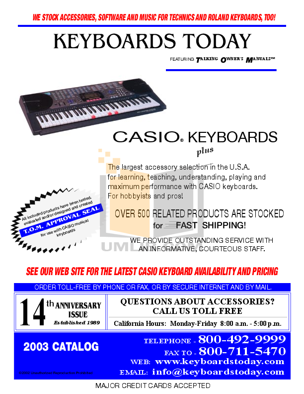 casio songs free download